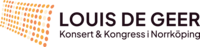 Logotyp för Louis De Geer konsert & kongress