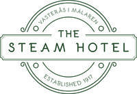 Logotyp för The Steam Hotel