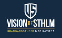 Logotyp för Vision of Stockholm/ Archipelago tours with M/Y Katieca