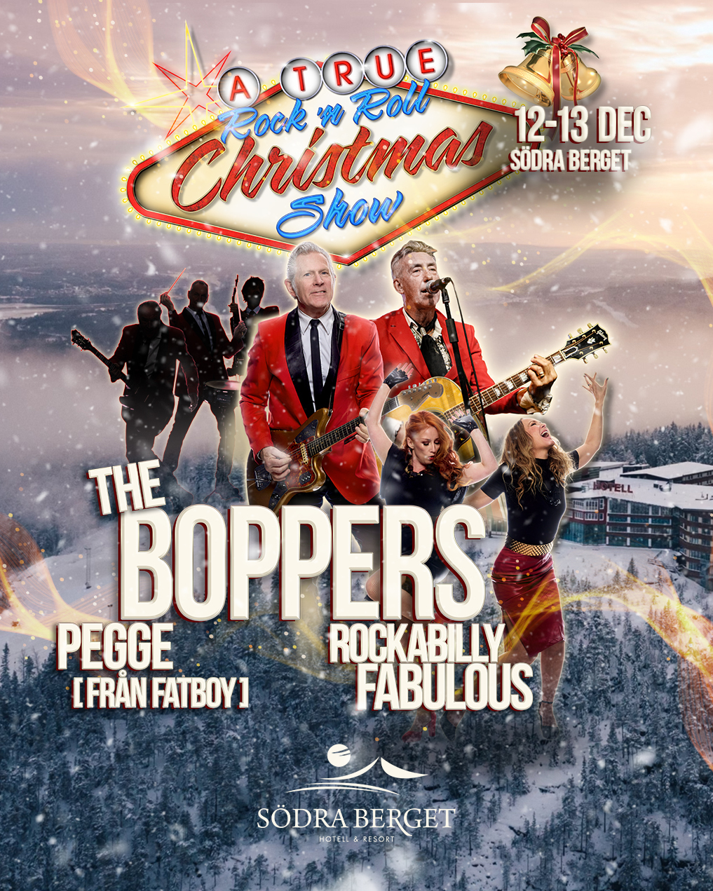 Rockiga julstämningar på Södra Berget